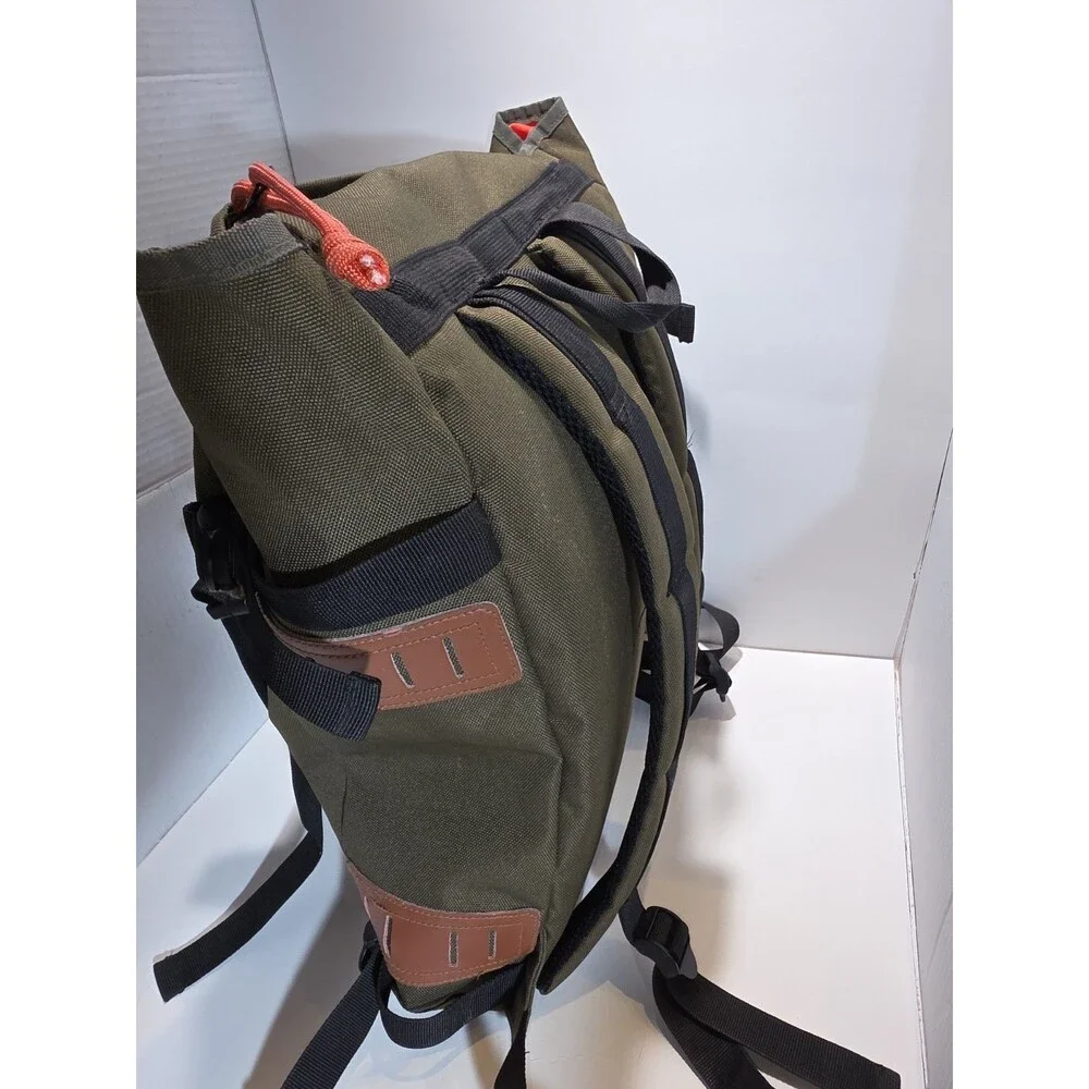 Wilder And Sons Backpack With Laptop Pocket Green - Perfect Condition - Picture 5 of 8